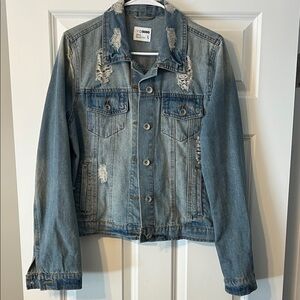 CISONO Distressed Jean Jacket